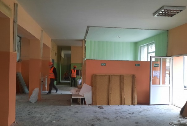 Improvement conditions of primary health care in outpatient clinic №5 of Kostyantynivka town council PHCC, town of Kostyantynivka, Donetsk region/KfW - 20-14-35