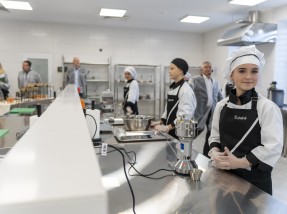 ЄС модернізував Рівненський професійний коледж ресторанного і готельного бізнесу 