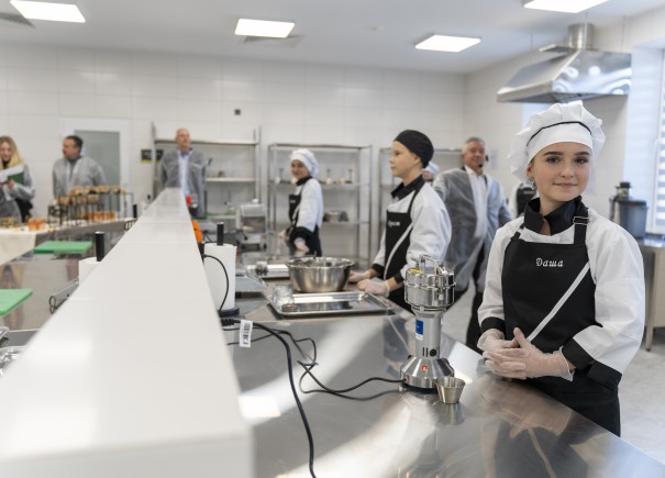 ЄС модернізував Рівненський професійний коледж ресторанного і готельного бізнесу 