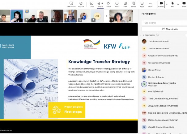 Regional knowledge transfer initiative launched to strengthen vocational education cooperation in the Eastern Partnership Regional knowledge transfer initiative launched to strengthen vocational education cooperation in the Eastern Partnership