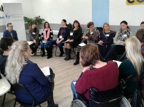20 грудня у Мелітополі розпочався перший тренінг за програмою «Гідна праця»