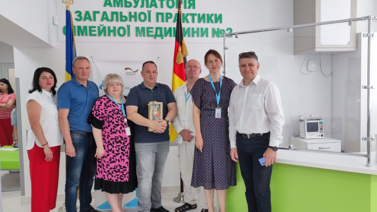 Renovated outpatient clinic No. 2 in Synelnykove resumes admission of patients