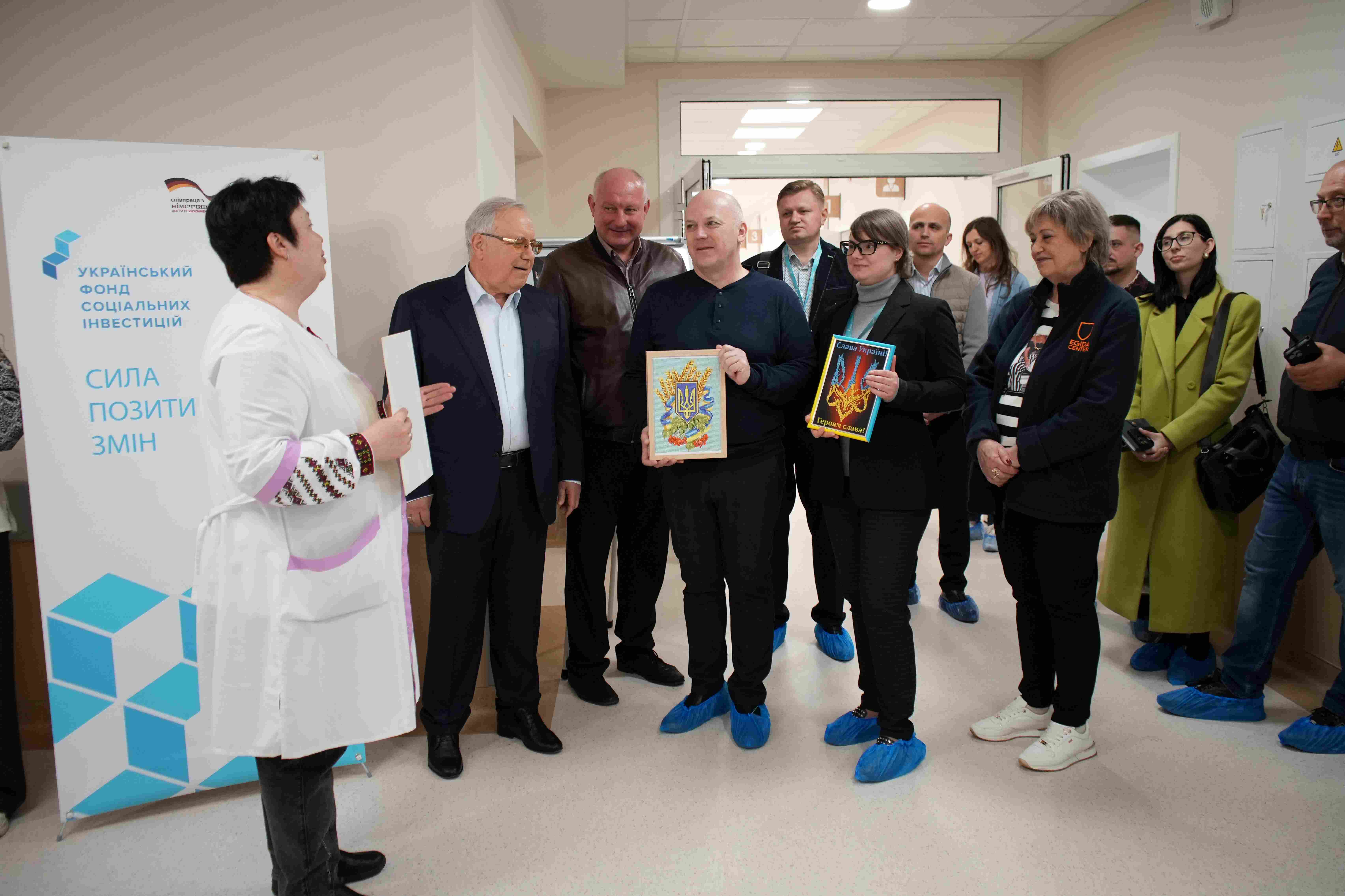 The cardiology department has been renovated in Kryvyy Rih  at the expense of the grant funds of the German Government