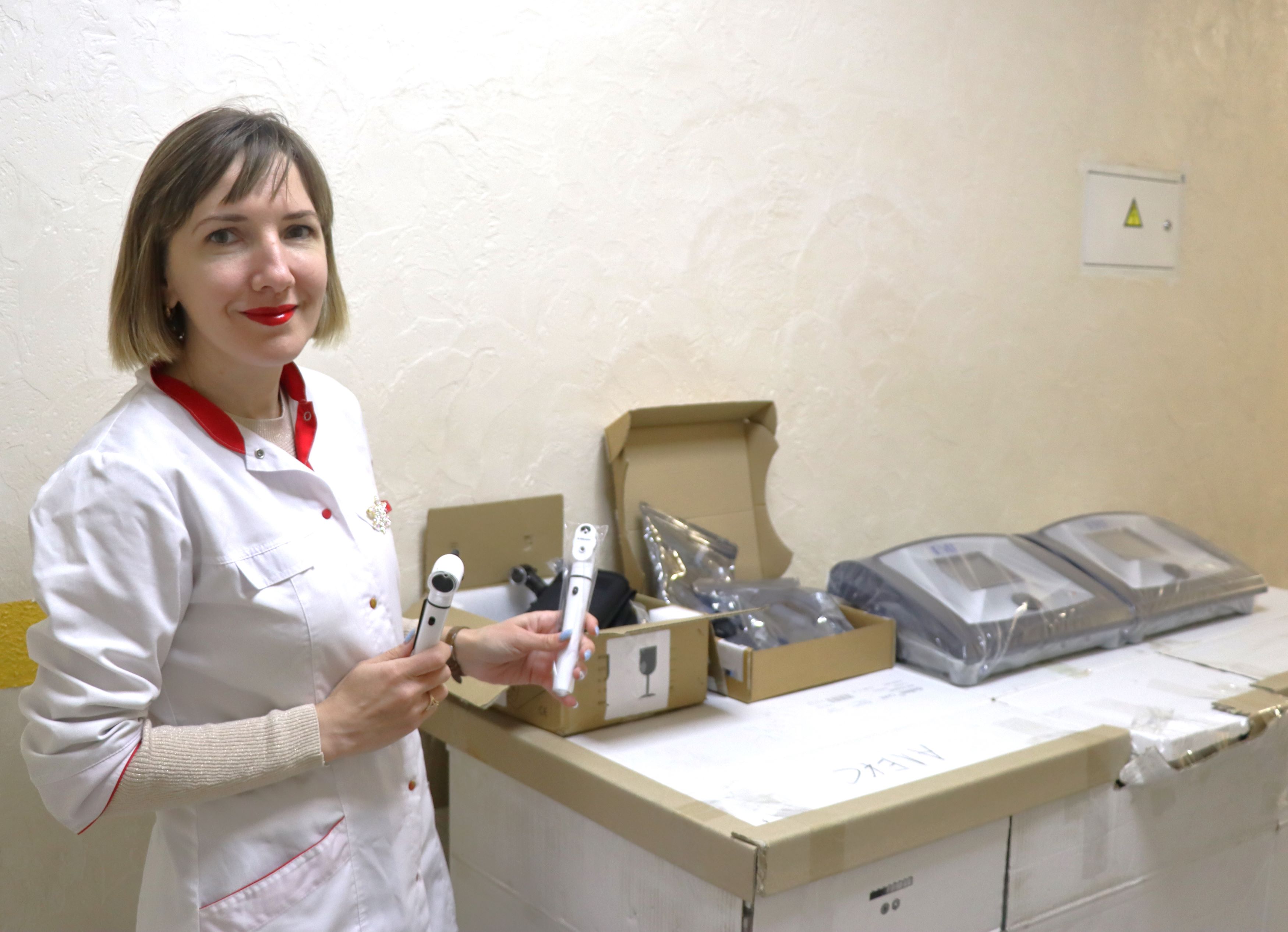 Three medical institutions of Dnipropetrovsk region have been provided with modern medical equipment, purchased at the expense of the grant funds of the German Government