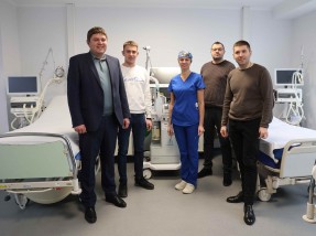 Germany provided the First Lviv Medical Association with modern rehabilitation complex and COVID-19 counteraction equipment worth more than EUR 1 million 