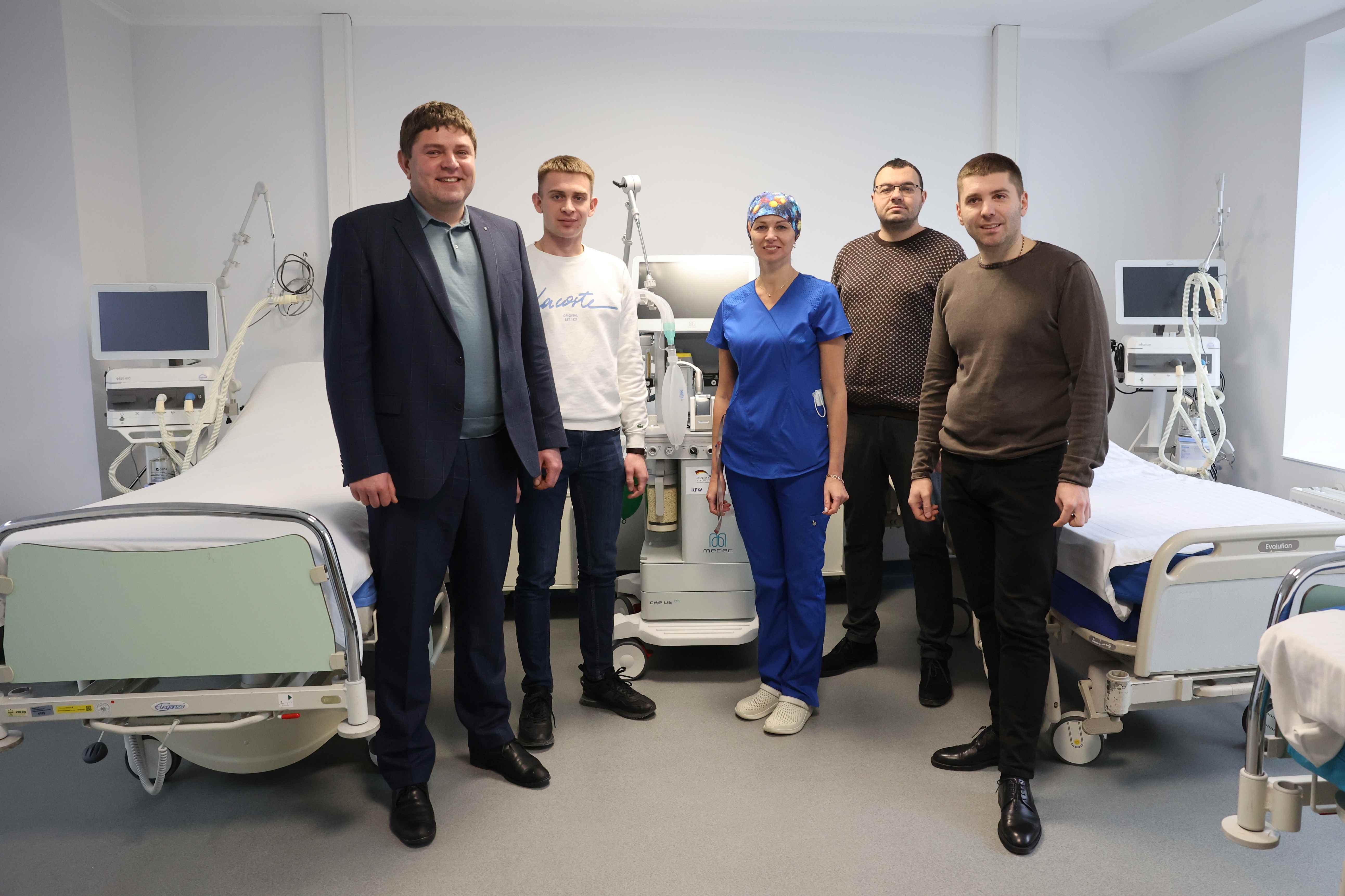 Німеччина передала Першому медоб’єднанню Львова сучасний реабілітаційний комплекс та обладнання для лікування пацієнтів з COVID-19 вартістю понад 1 млн. євро